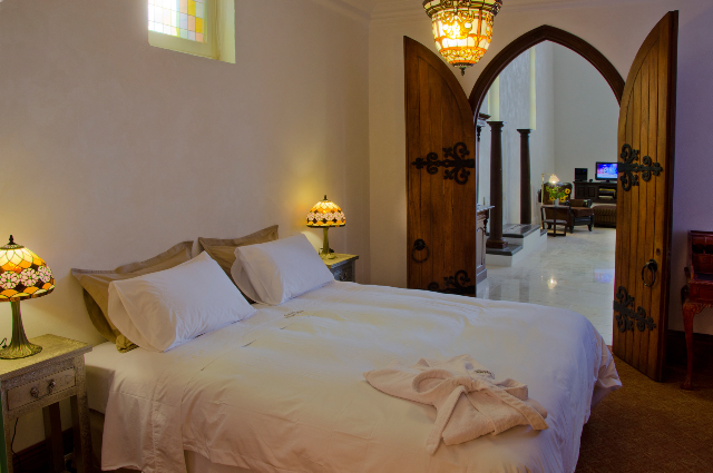Church Stay bedroom